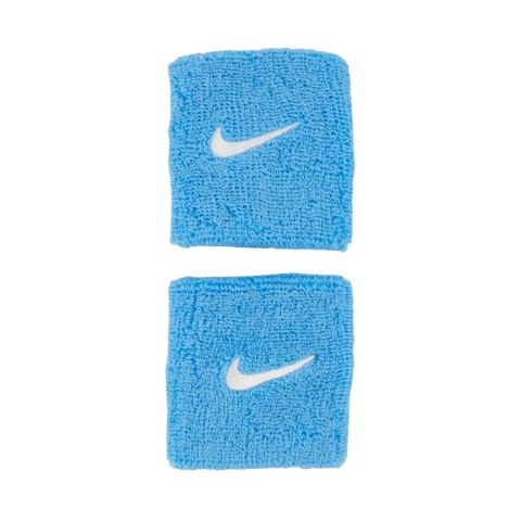 Frotki na rękę Nike Swoosh Wristbands 2 szt. jasnoniebieskie N1012405409OS Nike