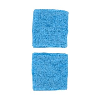 Frotki na rękę Nike Swoosh Wristbands 2 szt. jasnoniebieskie N1012405409OS Nike