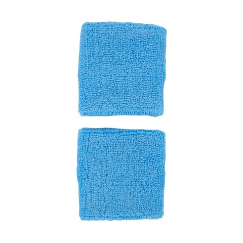 Frotki na rękę Nike Swoosh Wristbands 2 szt. jasnoniebieskie N1012405409OS Nike