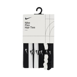 Gumki do włosów Nike Flex Hair Ties 8 szt. biało-czarne N1011934127OS Nike