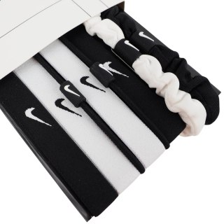 Gumki do włosów Nike Flex Hair Ties 8 szt. biało-czarne N1011934127OS Nike