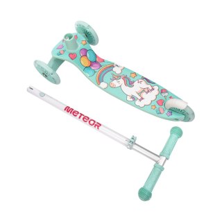 Hulajnoga Meteor trójkołowa Funny miętowa 17749 Meteor