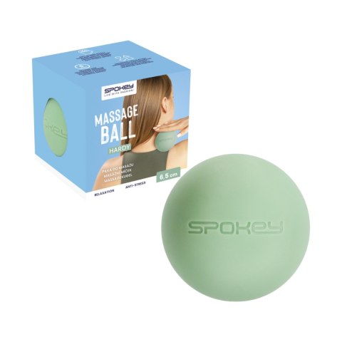 Piłka do masażu Spokey Hardy zielona 941543 Spokey