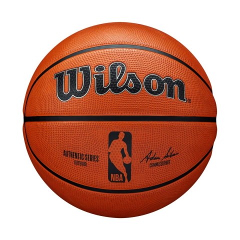Piłka koszykowa Wilson NBA Authentic Series Outdoor pomarańczowa WTB7300XB6 Wilson