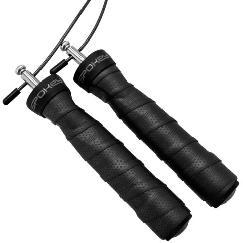 Skakanka z obciążeniem Spokey Pump czarna 944035 Spokey