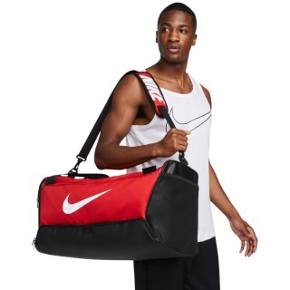 Torba Nike Brasilia 9,5 Training Duffel M czerwono-czarna DH7710 657 Nike