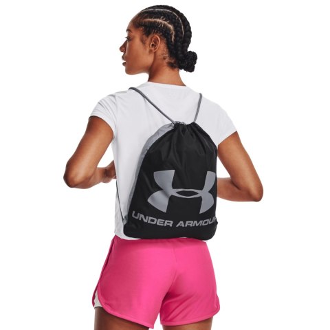 Worek na buty Under Armour Ozsee Sackpack czarno-szary 1240539 009 Under Armour