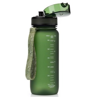 Bidon sportowy Meteor 650 ml ciemnozielony 74602 Meteor