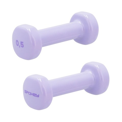 Hantle Spokey Shape 2x0,5 kg fioletowe 920919 Spokey