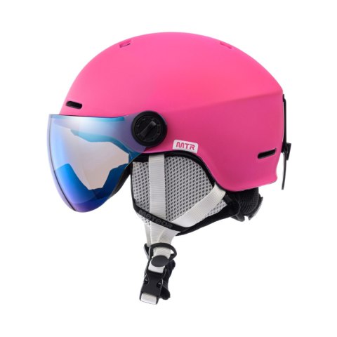 Kask narciarski Meteor Falven M 55-58 cm różowy 24972 Meteor