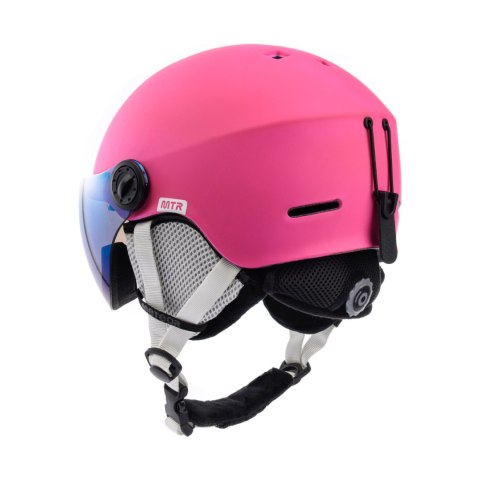 Kask narciarski Meteor Falven M 55-58 cm różowy 24972 Meteor
