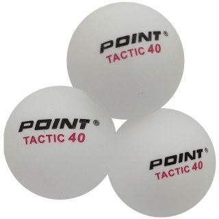 Piłeczki do ping ponga Point Tactic białe 10 szt Point