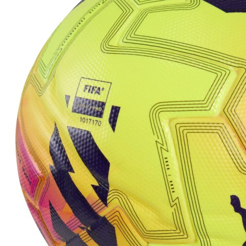 Piłka nożna Puma Orbita Ultimate PL Lights żółta 84702 01 Puma