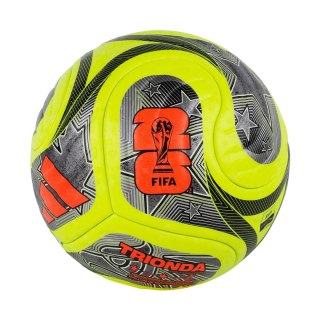 Piłka nożna adidas World Cup 26 Trionda Pro Winter zielono-czarno-srebrna JD8023 Adidas teamwear