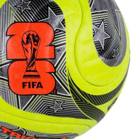 Piłka nożna adidas World Cup 26 Trionda Pro Winter zielono-czarno-srebrna JD8023 Adidas teamwear