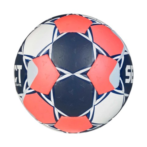 Piłka ręczna Select Ultimate Euro Man 3 v26 biało-granatowo-pomarańczowa 13556 Select
