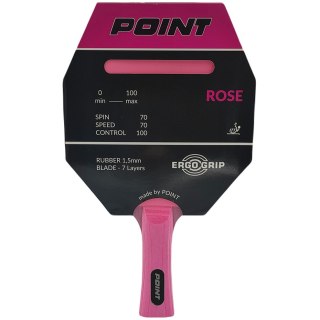 Rakietka do ping ponga Point różowa Point