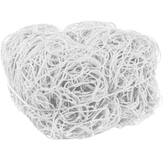 Siatka do piłki nożnej Netex 7,5 m x 2,5 m PP 4 biała PN0053 Netex