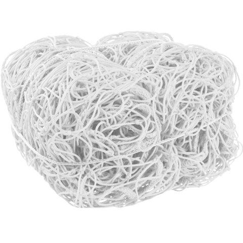 Siatka do piłki nożnej Netex 7,5 m x 2,5m PP 3 biała Netex