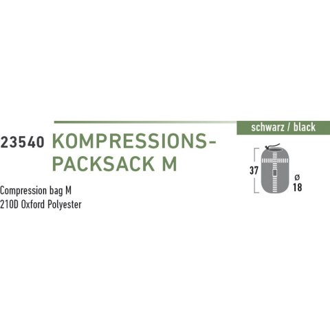 Worek kompresyjny High Peak (37x18cm) roz M 23540 High Peak