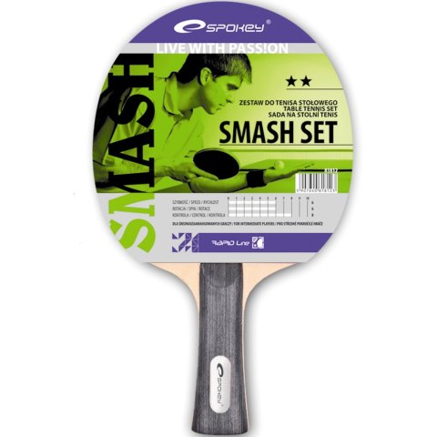 Zestaw rakiet do ping ponga Spokey Smash Set 81812 Spokey