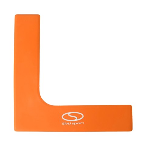 Znaczniki pola Smj płaskie - narożniki 25x25 cm 4 szt. pomarańczowe ZPN-O Smj