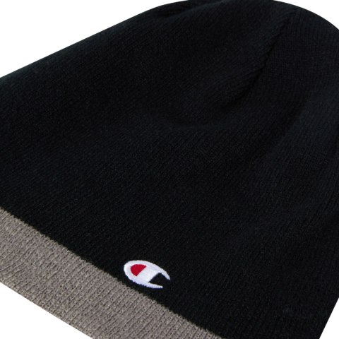 Czapka Champion Reversible Beanie czarno-szara 802407 KK001 Champion