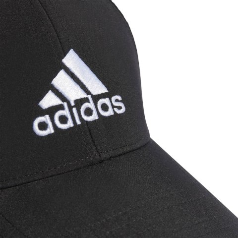 Czapka z daszkiem młodzieżowa adidas Embroidered Logo Lightweight Baseball czarna OSFY IB3244 Adidas