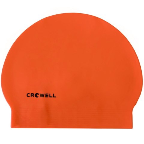Czepek pływacki latex Crowell Atol pomarańczowy kol.3 Crowell