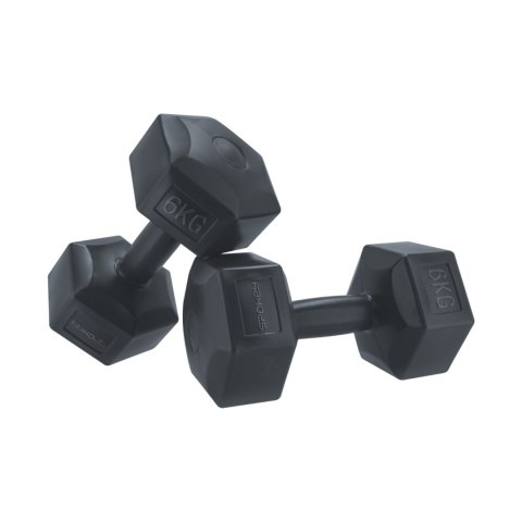 Hantle Spokey Monster 2x6 kg czarne 943623 Spokey