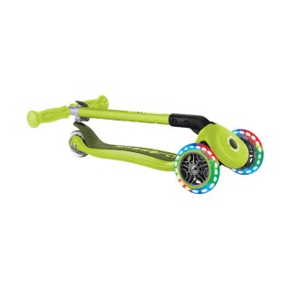 Hulajnoga SMJ Globber 3-kołowa 432-106-3 Primo Foldable Lights limonkowa Smj