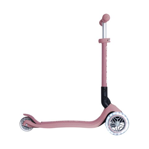 Hulajnoga SMJ Globber 3-kołowa 692-510 Junior Foldable Lights Eco pastelowy róż Smj
