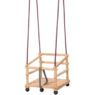 Huśtawka Kimet drewniana naturalna Kimet