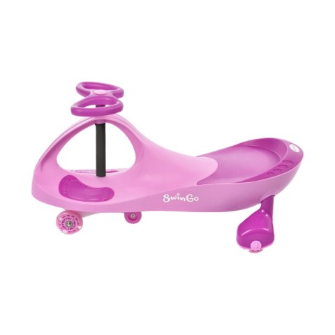 Jeździk grawitacyjny Meteor Swingo różowy 22639 Meteor