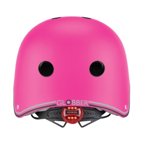 Kask SMJ Globber 505-110 Primo Lights roz. XS/S 48-53 cm różowy Smj