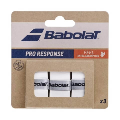 Owijki Babolat Pro Response 3 szt. białe 179033 Babolat
