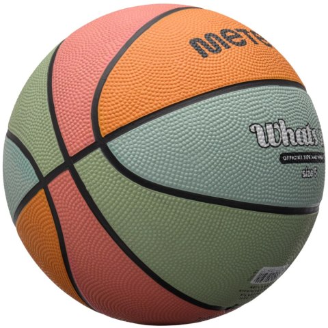 Piłka koszykowa Meteor What's Up niebiesko-pomarańczowa 16795 Meteor