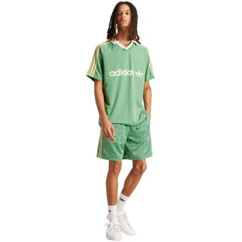 Spodenki męskie adidas Sprinter zielono-żółte IR9389 Adidas