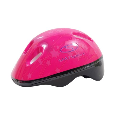 Zestaw łyżworolki Combo Monster,kask,kpl ochraniaczy,plecak Smj 30-33 różowy Smj