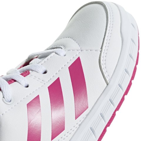 Buty dla dzieci adidas AltaSport K biało różowe D96870 Adidas