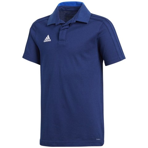 Koszulka dla dzieci adidas Condivo 18 Cotton Polo JUNIOR granatowa CF4368 Adidas teamwear