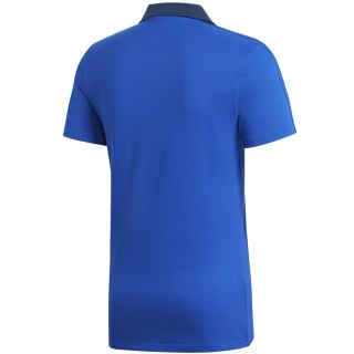 Koszulka męska adidas Condivo 18 Cotton Polo niebieska CF4375 Adidas teamwear