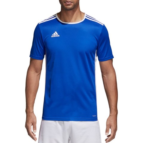 Koszulka męska adidas Entrada 18 Jersey niebieska CF1037 Adidas teamwear