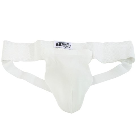 Ochraniacz na Krocze Suspensor Profight Cotton 1111 biały PROfight