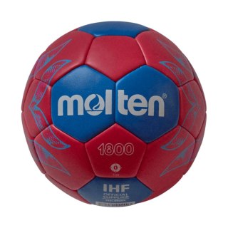 Piłka ręczna Molten H0A1800-W5Z czerwono-niebieska Molten