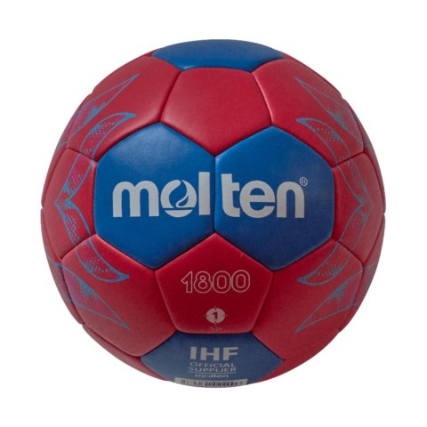 Piłka ręczna Molten H1A1800-W5Z czerwono-niebieska Molten