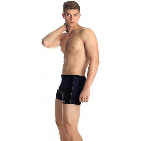 Spodenki kąpielowe męskie Aqua-Speed Jason szaro-czarno-zielone 138 3214 AQUA-SPEED