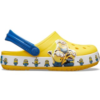 Chodaki dla dzieci Crocs FL Minions Multi Clg Kids żółte 205512 730 Crocs