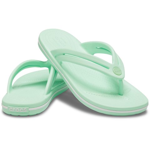 Klapki damskie Crocs Crocband Flip W miętowe 206100 3TI Crocs