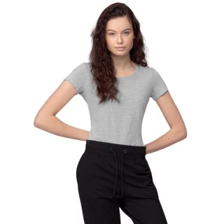 Koszulka damska 4F chłodny jasny szary melanż NOSH4 TSD001 27M 4F